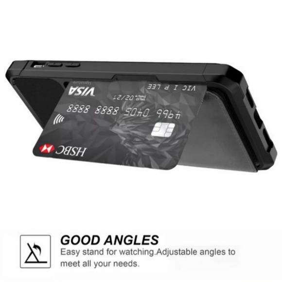 Luxury PU Leather Wallet Case for Samsung - Picture 4 of 7